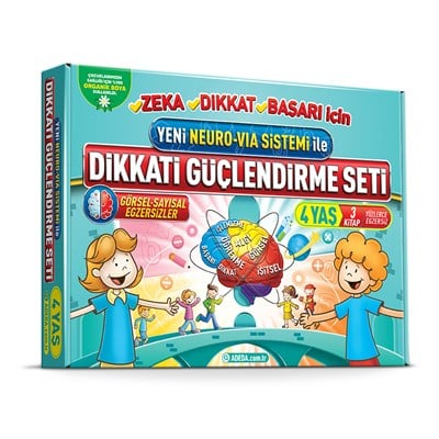 Dikkati Güçlendirme Seti 4 Yaş