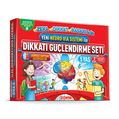 Dikkati Güçlendirme Seti 5 Yaş