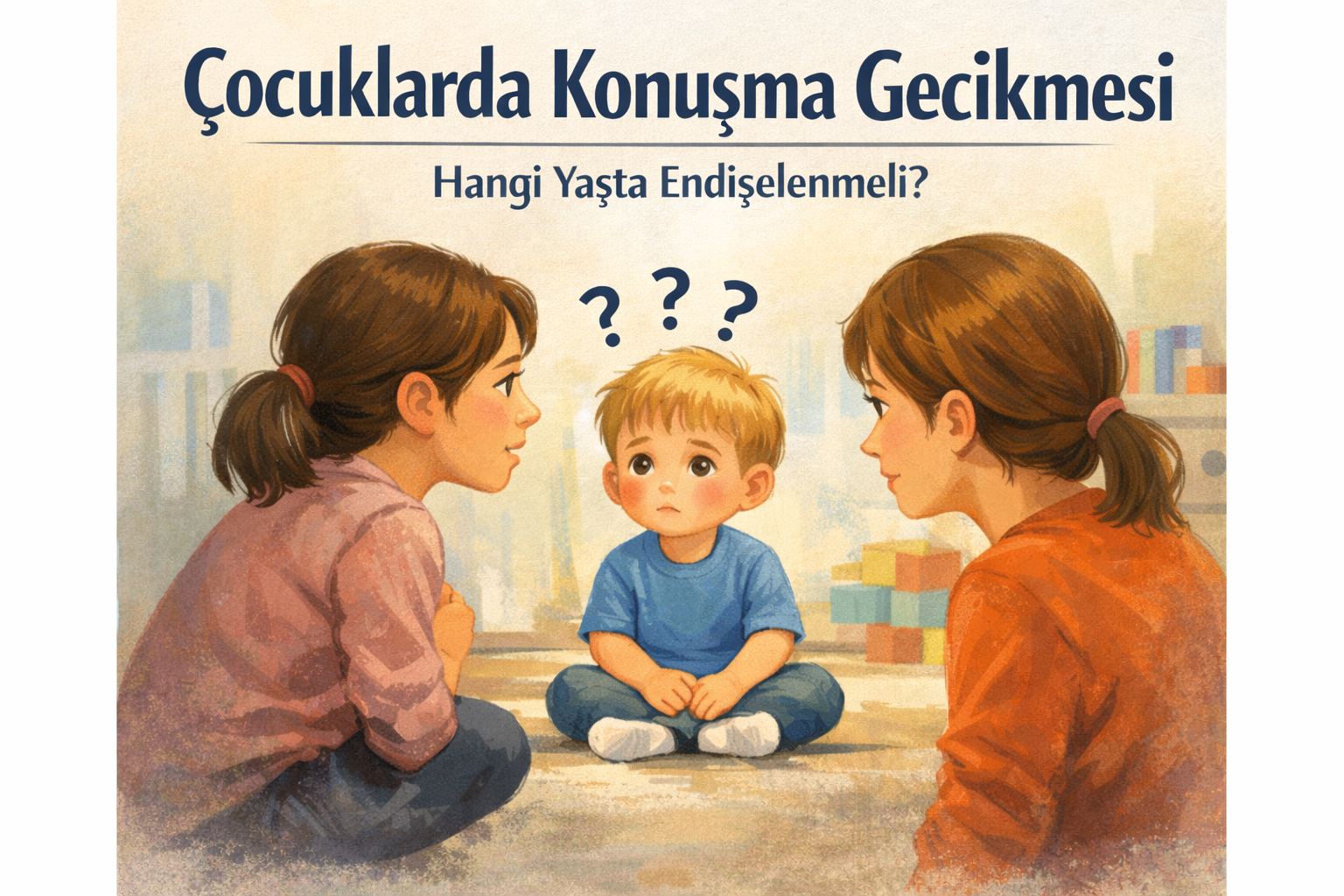 Çocuklarda Konuşma Gecikmesi: Hangi Yaşta Endişelenmeli?