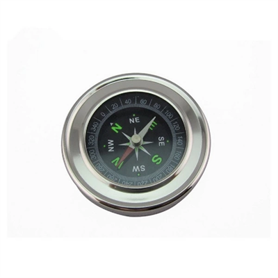 -Yuvarlak Metal Kasa Dayanıklı Pusula 60mm