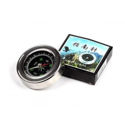 -Yuvarlak Metal Kasa Dayanıklı Pusula 60mm