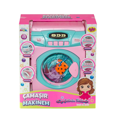 02608 Sesli ve Işıklı Çamaşır Makinesi -