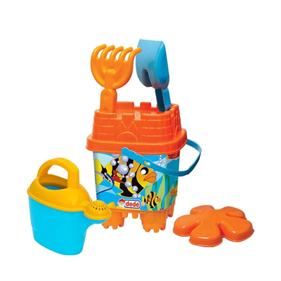 03092 RESİMLİ KÜÇÜK KALE KOVA SET