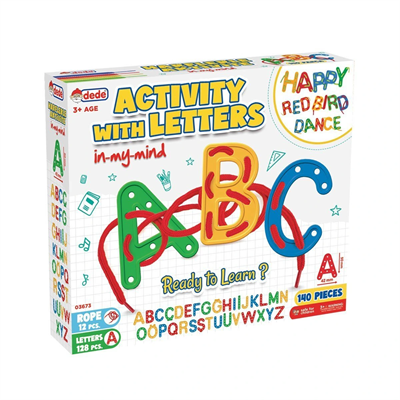 03673 Dede, Harflerle Aktivite - 140 parça