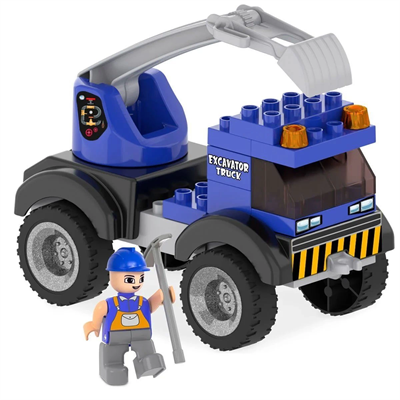 06 535 Bloklu Meslek Grupları -Pilsan Oyuncak - 1 Adet Stokta Model Gönderilir