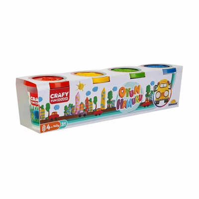 0915  4lü Oyun Hamuru 560 gr.