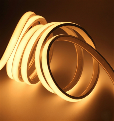 1 Adet 25 Metre CATA CT 4561 Cob Neon Led Yapışkanlı Amber Işık 220V