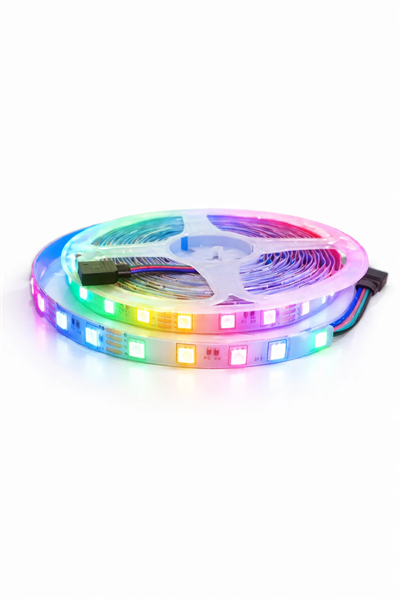 1 Adet 5 Metre CATA CT 4545 İç Mekan 12V 10 Çipli Şerit Led RGB