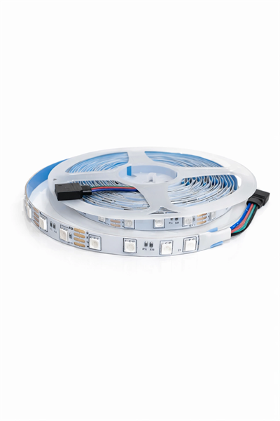 1 Adet 5 Metre CATA CT 4545 İç Mekan 12V 10 Çipli Şerit Led RGB