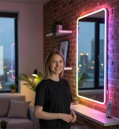 1 Adet AC 5435 RGB Pixel Neon Led Seti USB Girişli Kumandalı 5 Metre