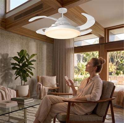 1 Adet CATA CT 1156 Dolunay 72W Fanlı Kumandalı Led Ampul 3 Renk