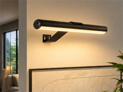 1 Adet CATA CT 2465 Siyah Kasa 1,5W Şarjlı Duvar Tipi Led Aplik 3 Renk