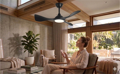 1 Adet CATA CT 3001 Zürih 40W Ledli Tavan Vantilatörü Kumandalı 3 Renk