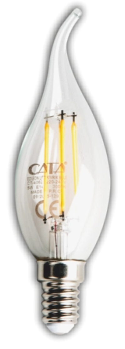 1 Adet CATA CT 4062 Led Rustik Ampul 4W 3200K Gün Işığı E14 Duy