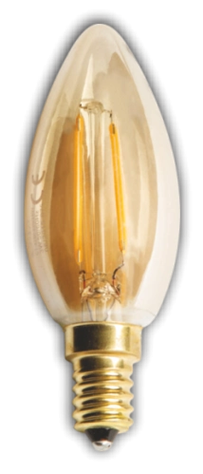 1 Adet CATA CT 4280 Led Rustik Ampul 4W Amber Işık  E14 Duy