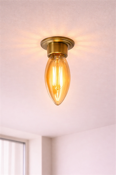 1 Adet CATA CT 4280 Led Rustik Ampul 4W Amber Işık  E14 Duy