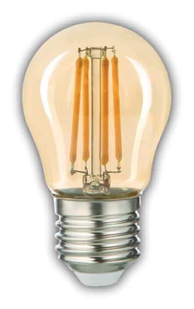 1 Adet CATA CT 4283 Led Rustik Ampul 4W Amber Işık E27 Duy