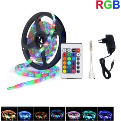 1 Adet CATA CT 4557 Rgb Şerit Led Set 5 Mt Rgb Led 3 Renk+Trafo+ Kumanda