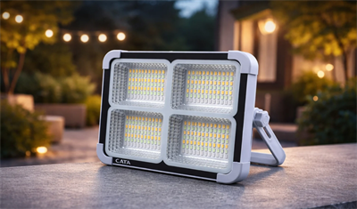 1 Adet CATA CT 4698 Solar 200W Led Projektör Taşınabilir