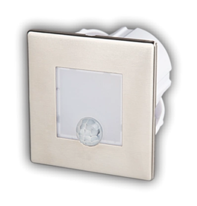 1 Adet CATA CT 5183 Satin Kasa 1.5W Sensörlü Kare Koridor Aydınlatması 3200K Gün Işığı