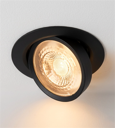 1 Adet CATA CT 5200 Lal Siyah Kasa 7W Sıva Altı Led Spot Gün Işığı 3200K