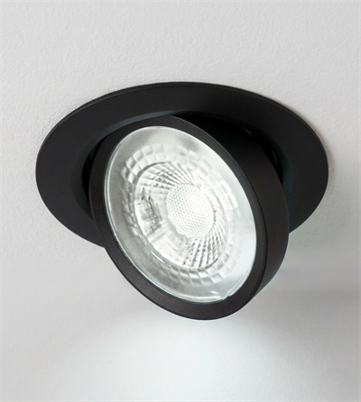 1 Adet CATA CT 5200 Lal Siyah Kasa 7W Sıva Altı Led Spot Beyaz Işık 6400K