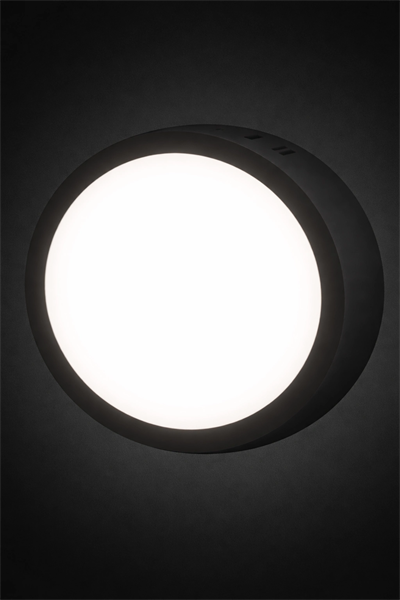 1 Adet CATA CT 5235 Sıva Üstü 18W Siyah Kasa Led Spot 6400K Beyaz Işık