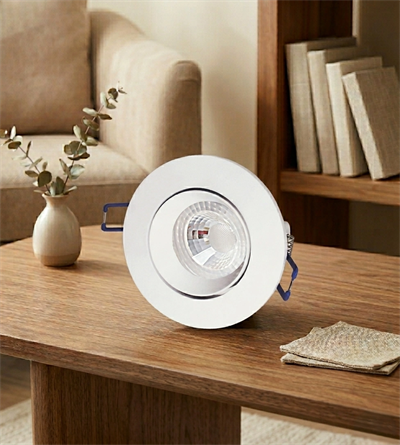 1 Adet CATA CT 5256 Safir Beyaz Kasa 8W Sıva Altı Led Spot Gün Işığı 3200K