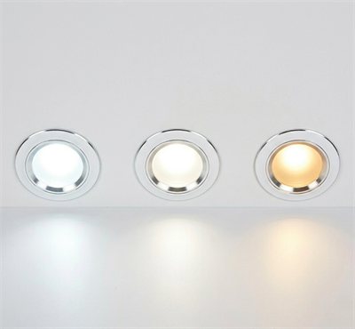 1 Adet CATA CT 5257 Zebra Beyaz Kasa 6W Sıva Altı Led Spot 3 Renk