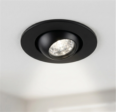 1 Adet CATA CT 5268 Ufo Yıldız 1.5W Sıva Altı Led Spot Siyah Kasa Beyaz Işık 6400K