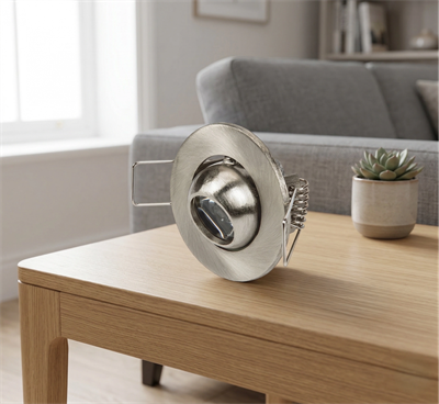 1 Adet CATA CT 5268 Ufo Yıldız 1.5W Sıva Altı Led Spot Satin Kasa Amber Işık