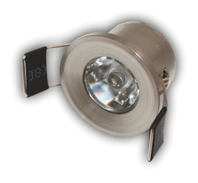 1 Adet CATA CT 5270 Yıldız 1.5W Sıva Altı Led Spot Satin Kasa Gün Işığı 3200K