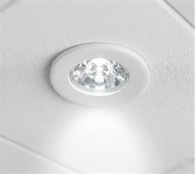1 Adet CATA CT 5270 Yıldız 1.5W Sıva Altı Led Spot Beyaz Kasa Beyaz Işık 6400K