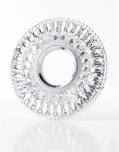 1 Adet CATA CT 6583 Hanımeli Led Çerçeveli Günışığı Kristal Cam Spot Kasa