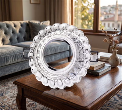 1 Adet CATA CT 6594 Sümbül Cam Spot Kasası Led Çerçeveli Günışığı