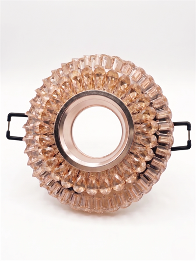 1 Adet CATA CT 6636 Manolya Led Efektli Dekoratif Cam Spot Kasası GU10 Duy 3200K Gün Işığı