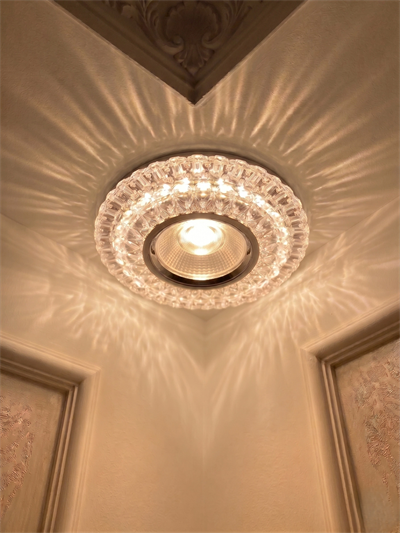 1 Adet CATA CT 6637 Lale Led Efektli Dekoratif Cam Spot Kasası GU10 Duy 3200K Gün Işığı