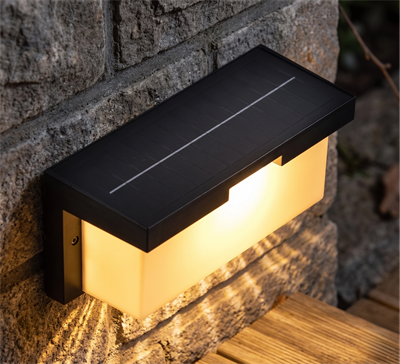 1 Adet CATA CT 7083 Barbaros 40W Dış Mekan Solar Led Aplik 3200K Gün Işığı