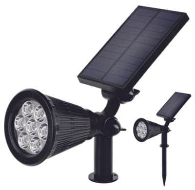 1 Adet CATA CT 7310 Zena Solar Güneş Enerjili Kazıklı Bahçe Armatürü 7W 3200K Gün Işığı