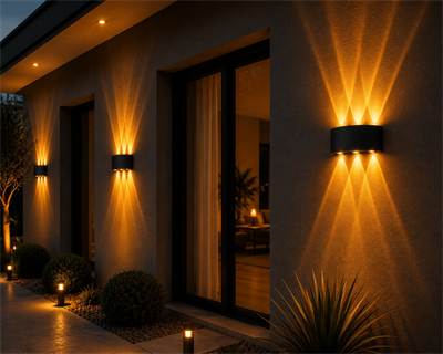 1 Adet CATA CT 8011 Haiti 10W Dış Mekan Led Aplik 2700K Amber