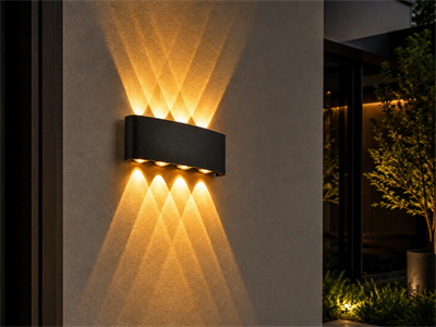 1 Adet CATA CT 8013 Karpi 15W Dış Mekan Led Aplik Amber
