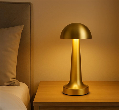 1 Adet CATA CT 8429 Lizbon Gold Kasa Şarjlı Masa Lambası 3 Renk