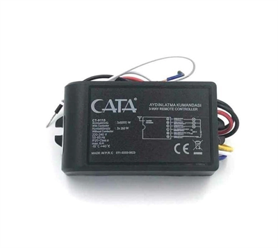 1 Adet CATA CT 9115 3X1000 3Lü Aydınlatma Kumandası