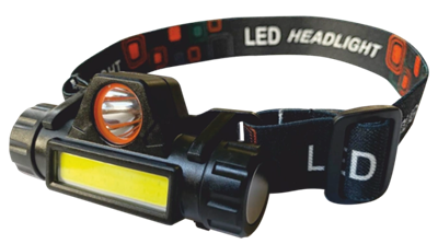 1 Adet CATA CT 9120 Mir 3W Ledli Şarjlı Kafa Lambası 6400K Beyaz Işık