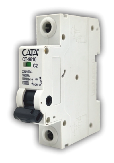 1 Adet CATA CT 9610 C Tipi 1X2A 4.5Ka Otomatik Sigorta