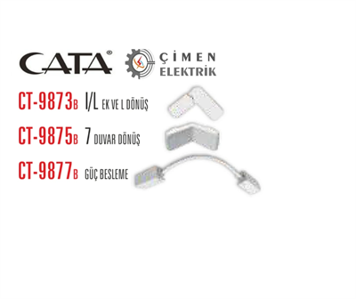 1 Adet CATA CT 9875 Magnetıc Ray Ek Parçası Beyaz