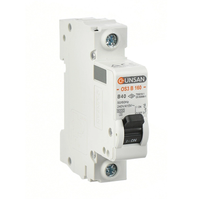 1 Adet Günsan 1X40a B Tipi 6 Ka Otomatik Sigorta OS3B160-40