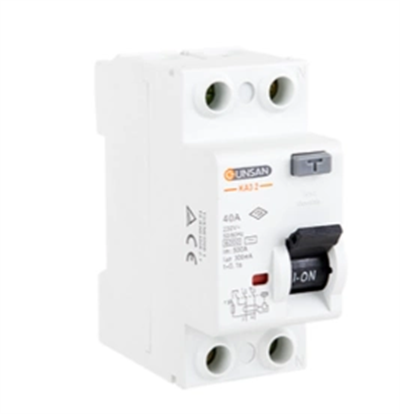 1 Adet Günsan 2X40a 300Ma Kaçak Akım Rolesi KA3 2-40/300Ma