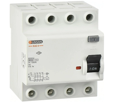1 Adet Günsan 4X40a 30Ma Kaçak Akım Rolesi KA3 4-40/30 30Ma