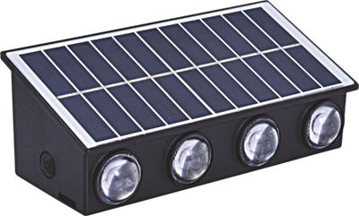 1 Adet HELİOS HS 5876 Solar Led Aplik 20W 3200K Gün Işığı